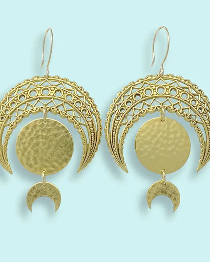 Moon Phase Earrings