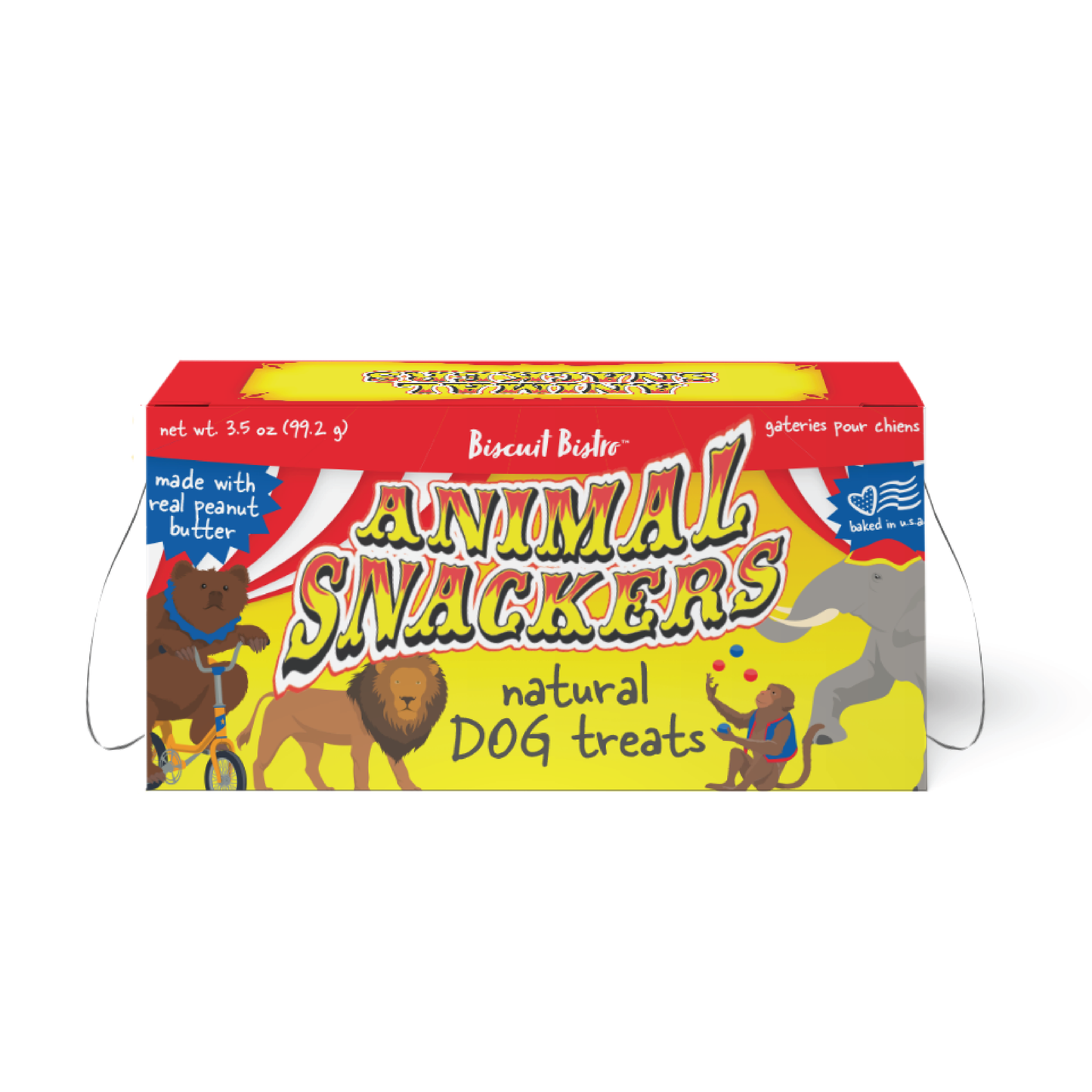 Animal Crunchers - Peanut Butter Dog Treats