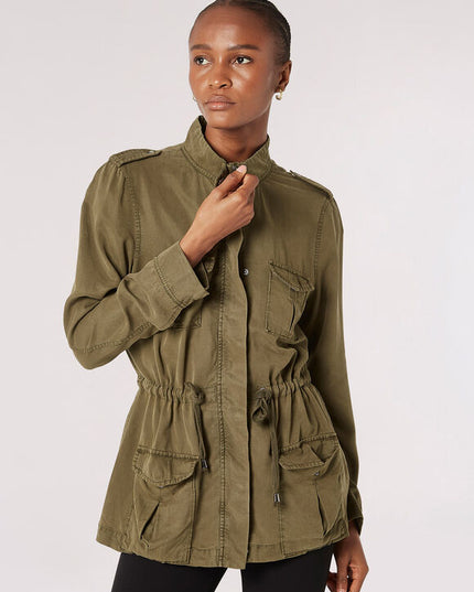 Apricot Military Jacket