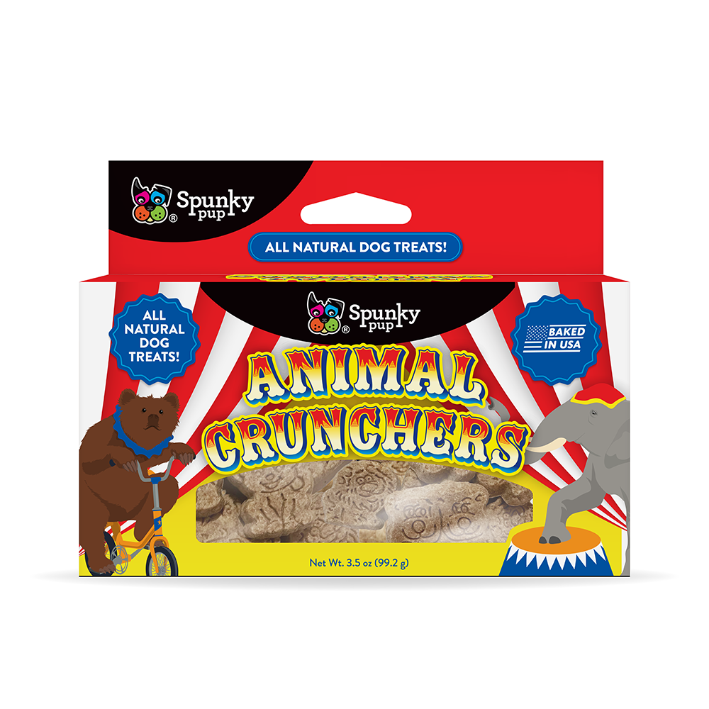 Animal Crunchers - Peanut Butter Dog Treats