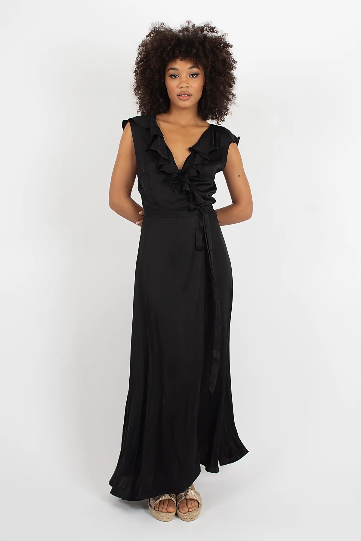 In Plain Sight Candour Wrap Dress