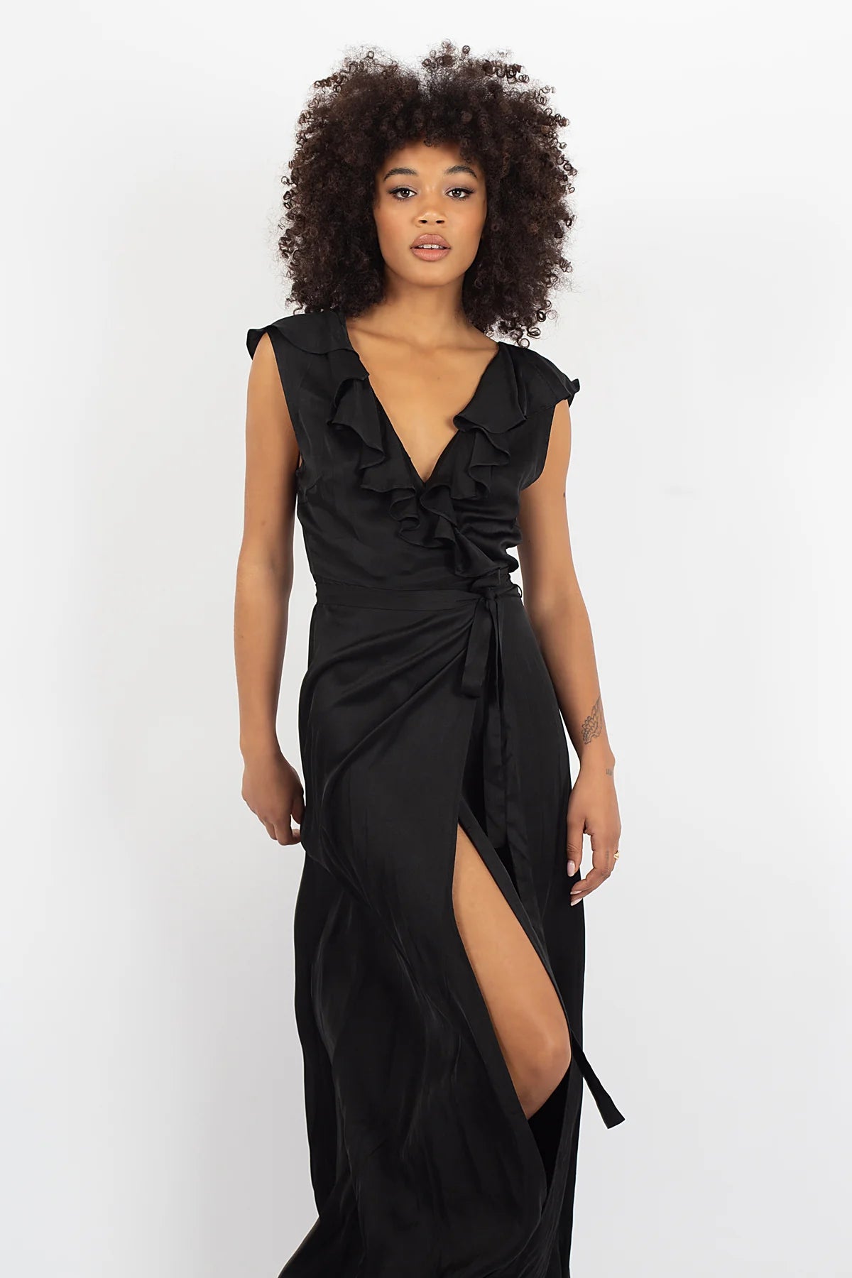 In Plain Sight Candour Wrap Dress
