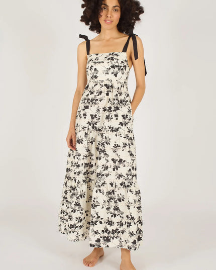 Long Hot Summer Lily Dress