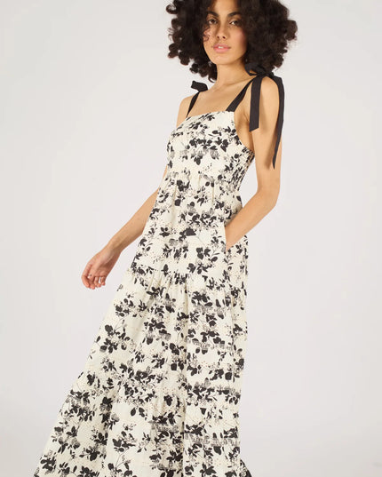 Long Hot Summer Lily Dress