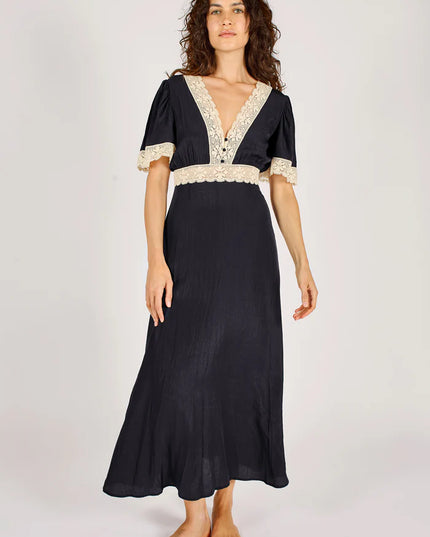 Midnight Lace Felicity Dress