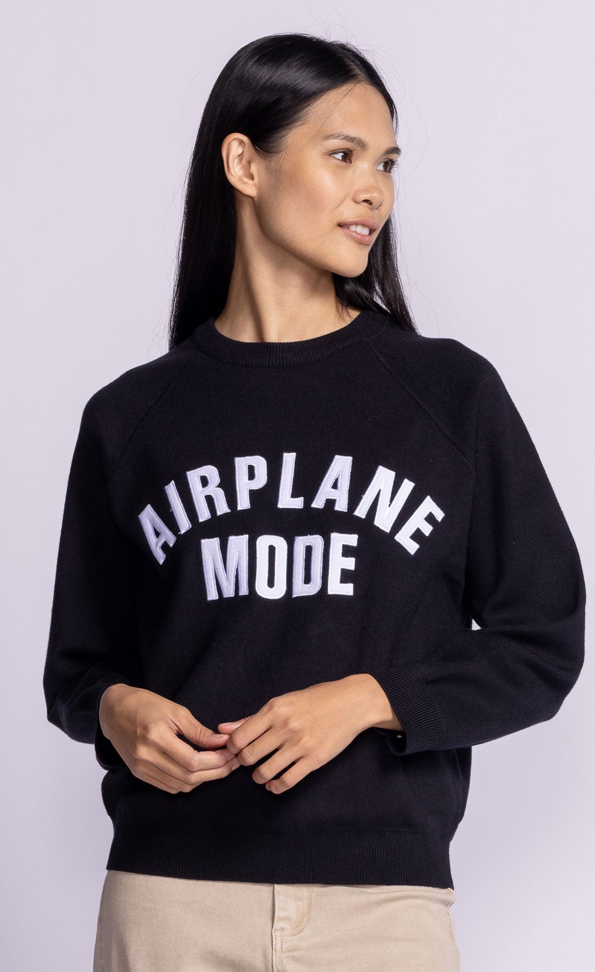 Catching Flights Sweater - Black