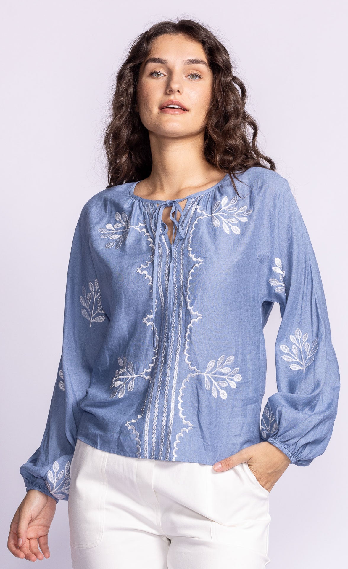 Whitney Top - Blue
