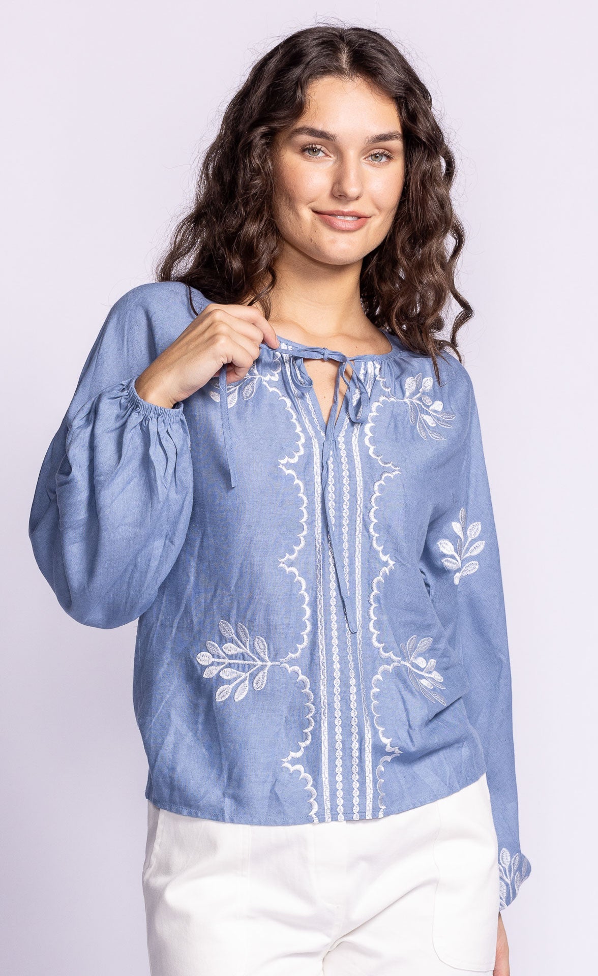 Whitney Top - Blue