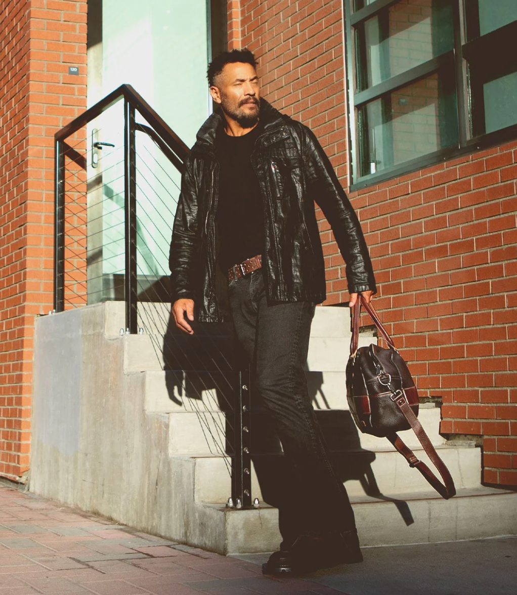 Luke Leather Duffle Bag