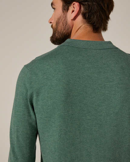 Belford Long Sleeve Sweater Polo