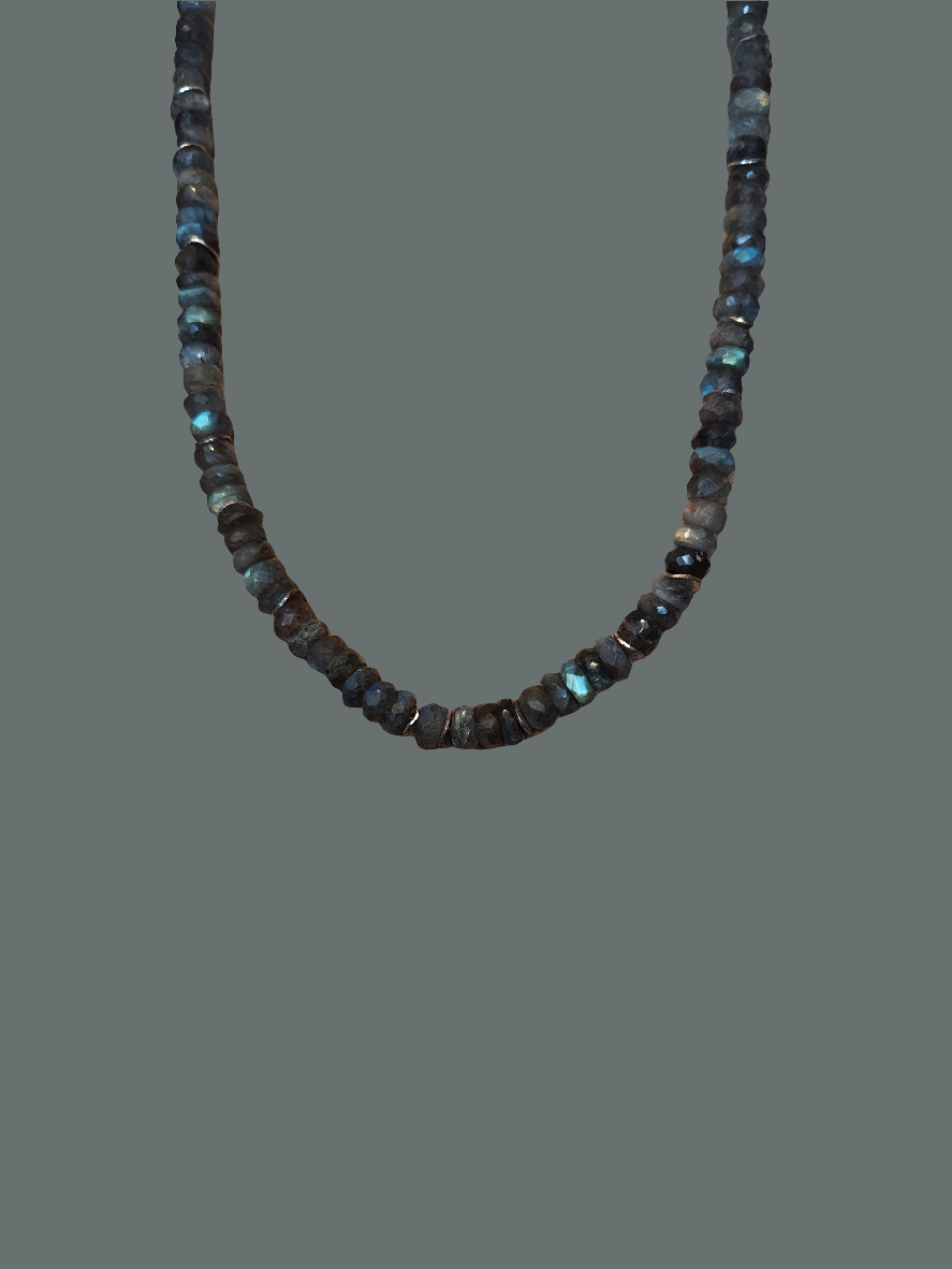 Labradorite and Silver