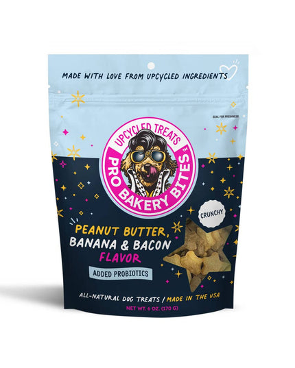 Pro Bakery Bites Crunchy - Peanut Butter Banana & Bacon 6oz