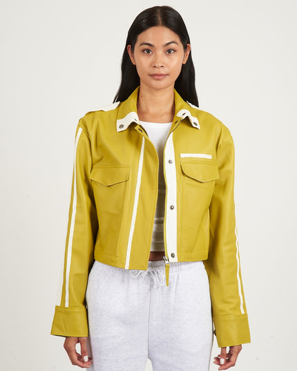 Mauritius Leather, Women's leather jacket, spring jacket, women's lambskin leather jacket, Mackinac Island Michigan boutique, available at Rustic Chic Boutique