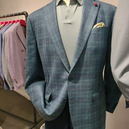 Men's Sport Jacket, Luxury Italian Fabrics, Wool, Linen, Silk, Blazer, , 