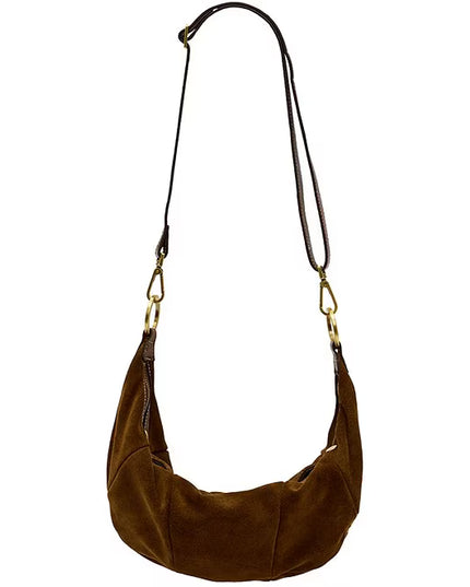 Erica med Cinnamon Suede/Antique Gold