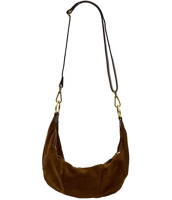 Erica med Cinnamon Suede/Antique Gold