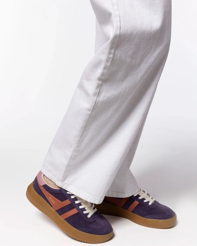 Athena Platform Sneaker Plum