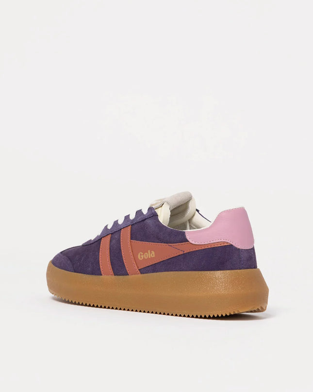 Athena Platform Sneaker Plum