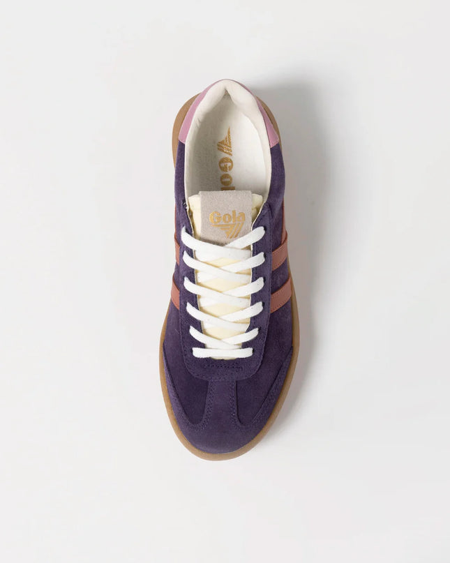 Athena Platform Sneaker Plum