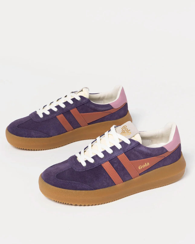 Athena Platform Sneaker Plum