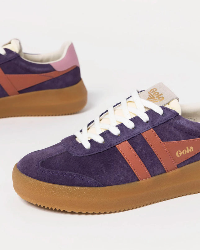 Athena Platform Sneaker Plum