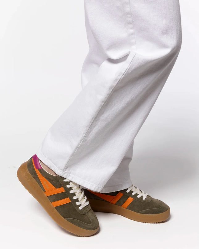 Athena Platform Sneaker Khaki