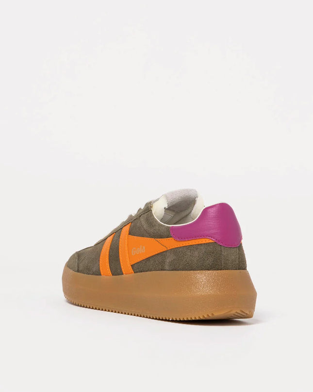 Athena Platform Sneaker Khaki