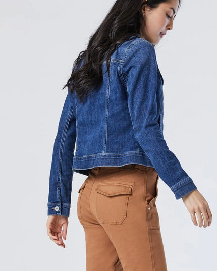 Samantha Denim Jacket Slim Fit | Dark Brushed Flex Blue