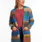 Striped Spacedye Cardigan