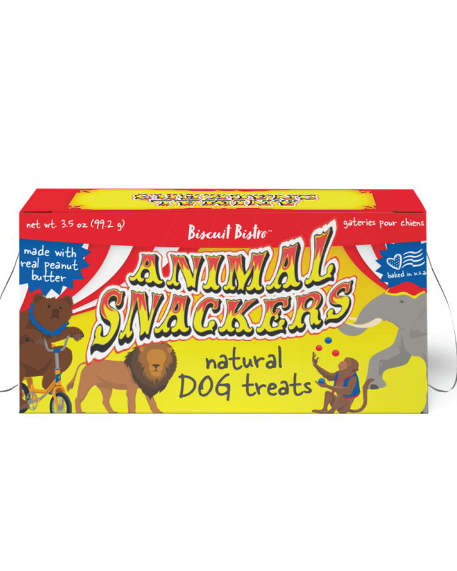 Animal Crunchers - Peanut Butter Dog Treats