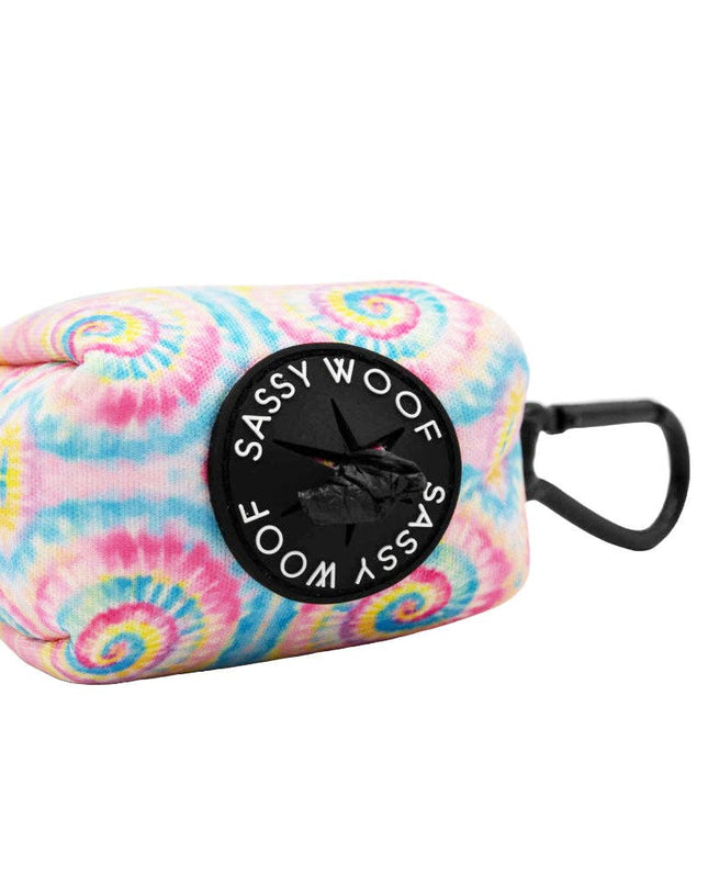 Dog Waste Bag Holder - Good Vibes (Summer)