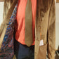 Brown velvet smoking jacket; evening jacket; sports jacket. Paisley lining. Mackinac Island boutique