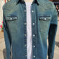 Men's Denim Snap Shirt