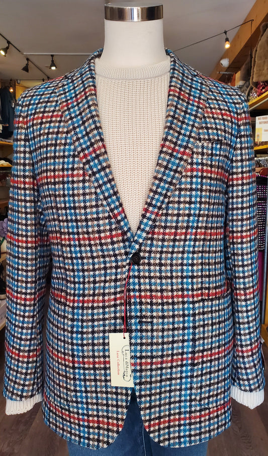 Byron Neapolitan Soft Shoulder Italian Wool Blend Sport Coat