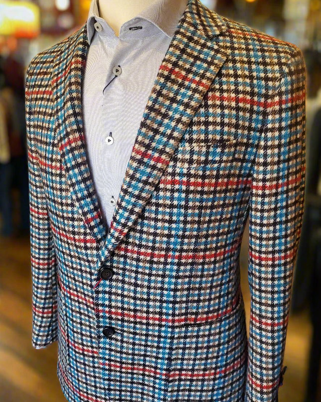 Byron Neapolitan Soft Shoulder Italian Wool Blend Sport Coat