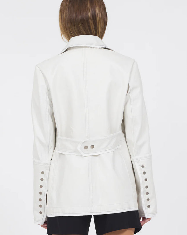 Meryl-vegtable dye Leather Coconut