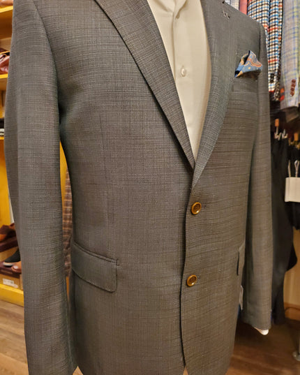 Green Basket Weave Sport Coat