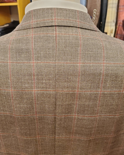 Sand Plaid Sport Coat