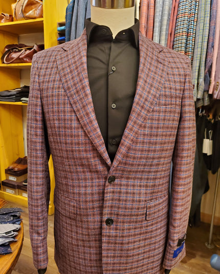 Cranberry Check Sport Coat