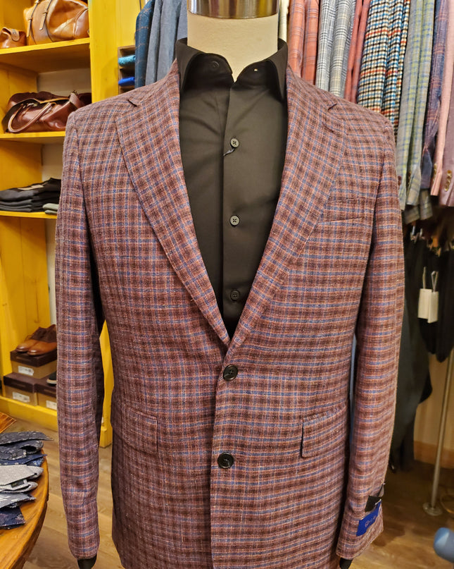 Cranberry Check Sport Coat