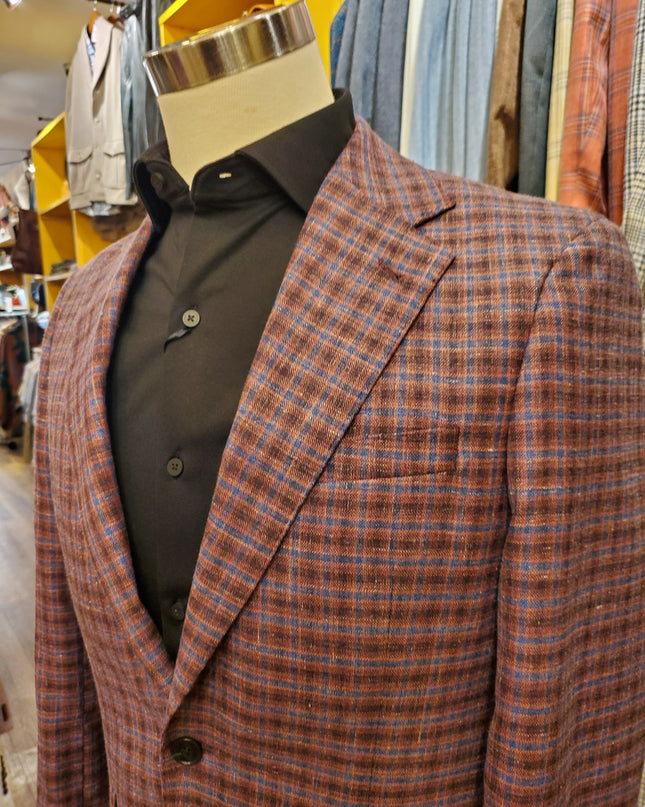 Cranberry Check Sport Coat