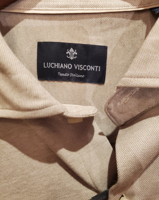 Men's 6-Way Stretch Solid Dress Shirt