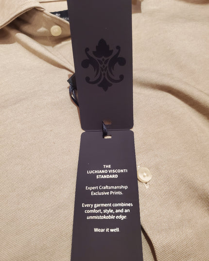 Men's 6-Way Stretch Solid Dress Shirt