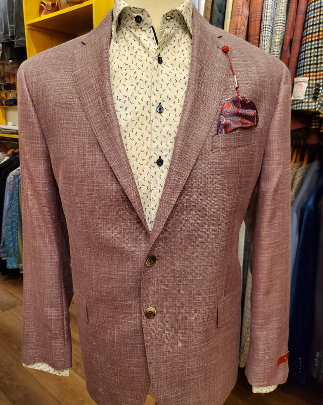 Lavender Sport Coat, Italian Sourced Loro Piana Fabric
