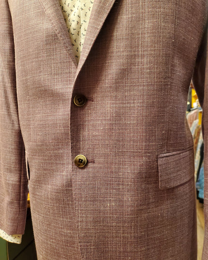 Lavender Sport Coat, Italian Sourced Loro Piana Fabric