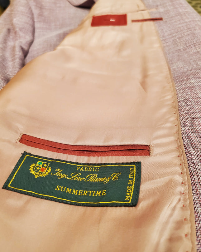Lavender Sport Coat, Italian Sourced Loro Piana Fabric