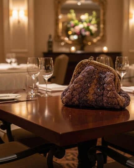 Sunset Ombre Doctor Bag w/ Gold Hardware