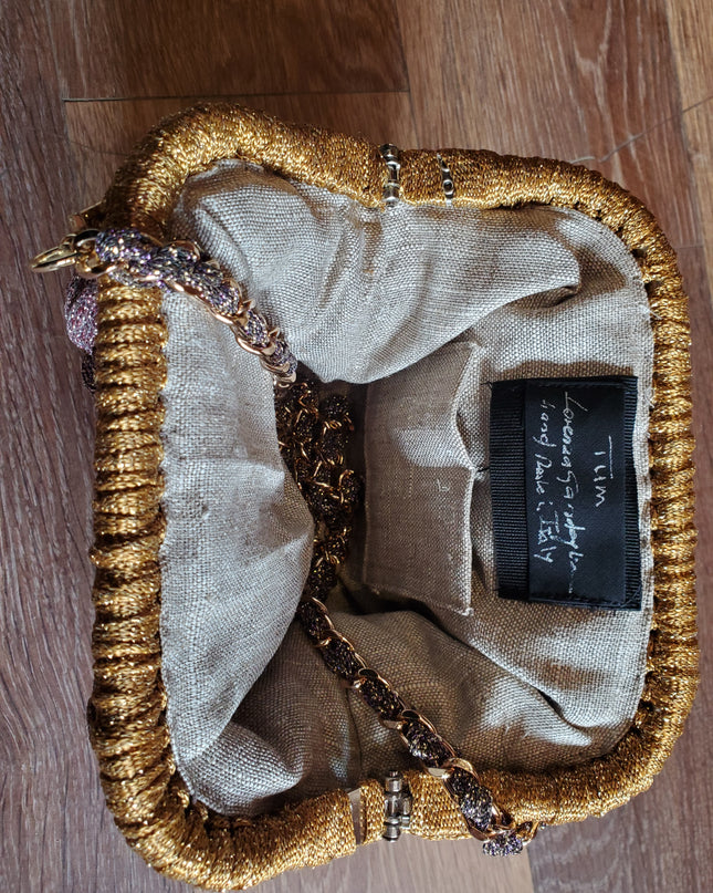 Sunset Ombre Doctor Bag w/ Gold Hardware