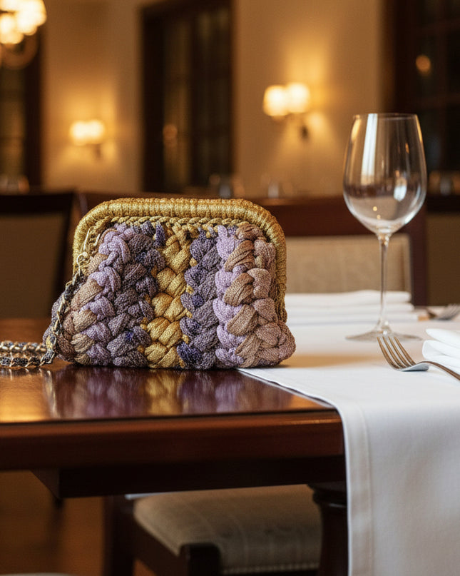 Sunset Ombre Doctor Bag w/ Gold Hardware