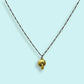 Golden Mushroom Necklace